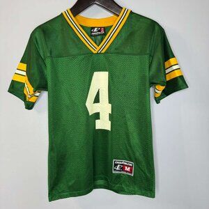 Green Bay Packers Brett Favre #4 NFL Jersey Logo Athletic Youth Size M